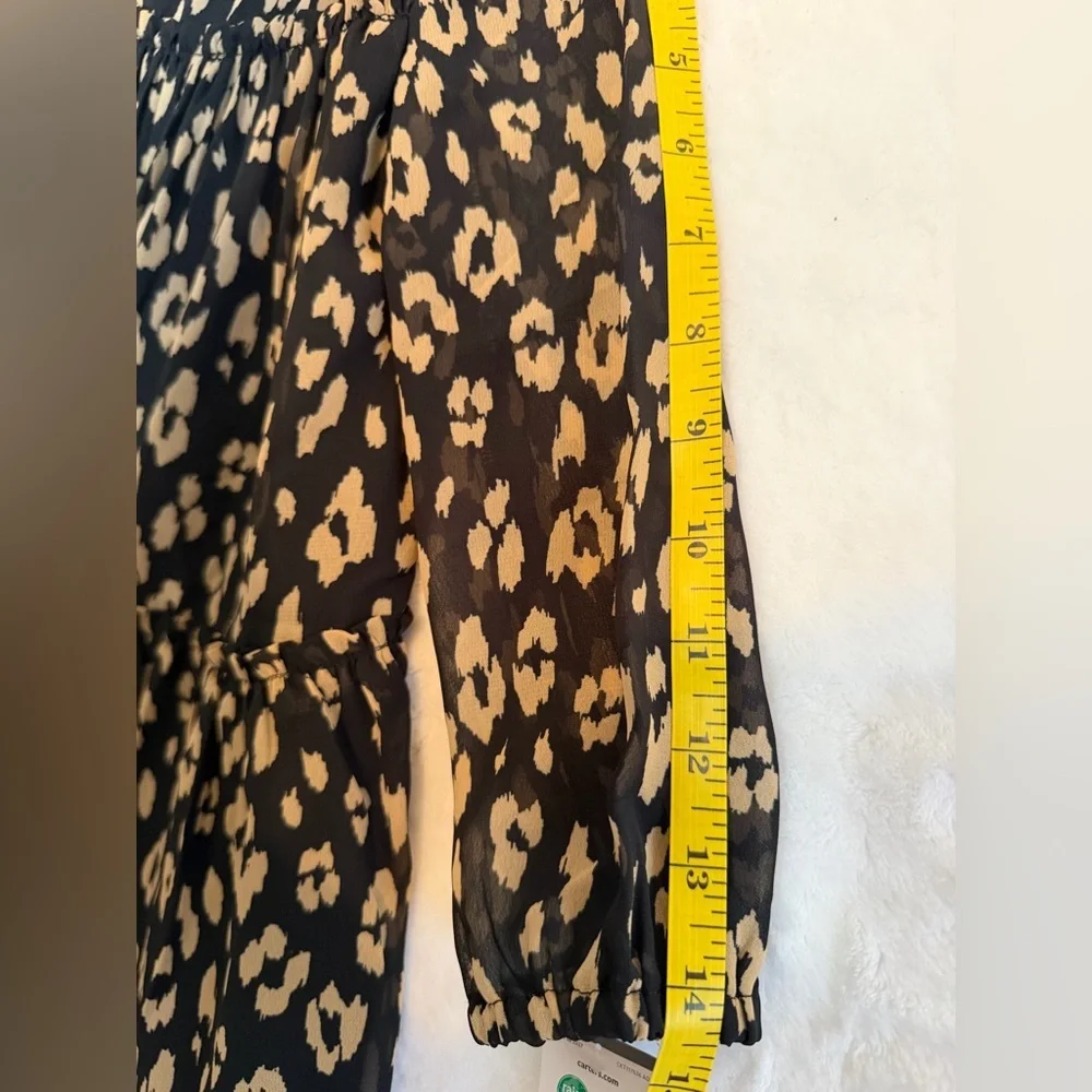 Carter's Size 3T Black and Gold Patterned Kids Dress